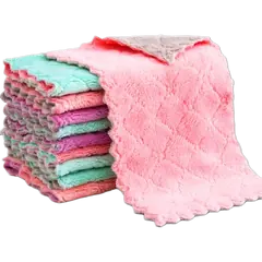 Baby Soft Face Towel (25×25) cm Square CN - 1 Pc - Rokomari